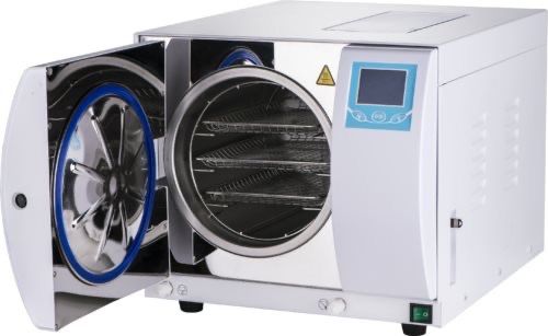 An autoclave is used to sterilize tools.